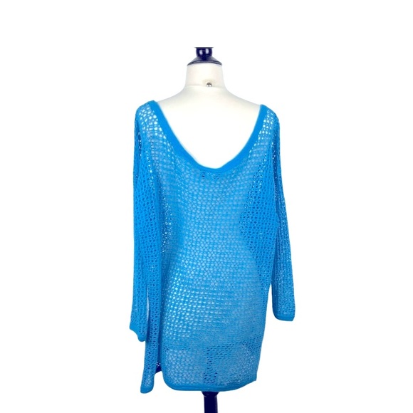 Vintage 1980s mesh net bikini cover up - Picture 3 of 5